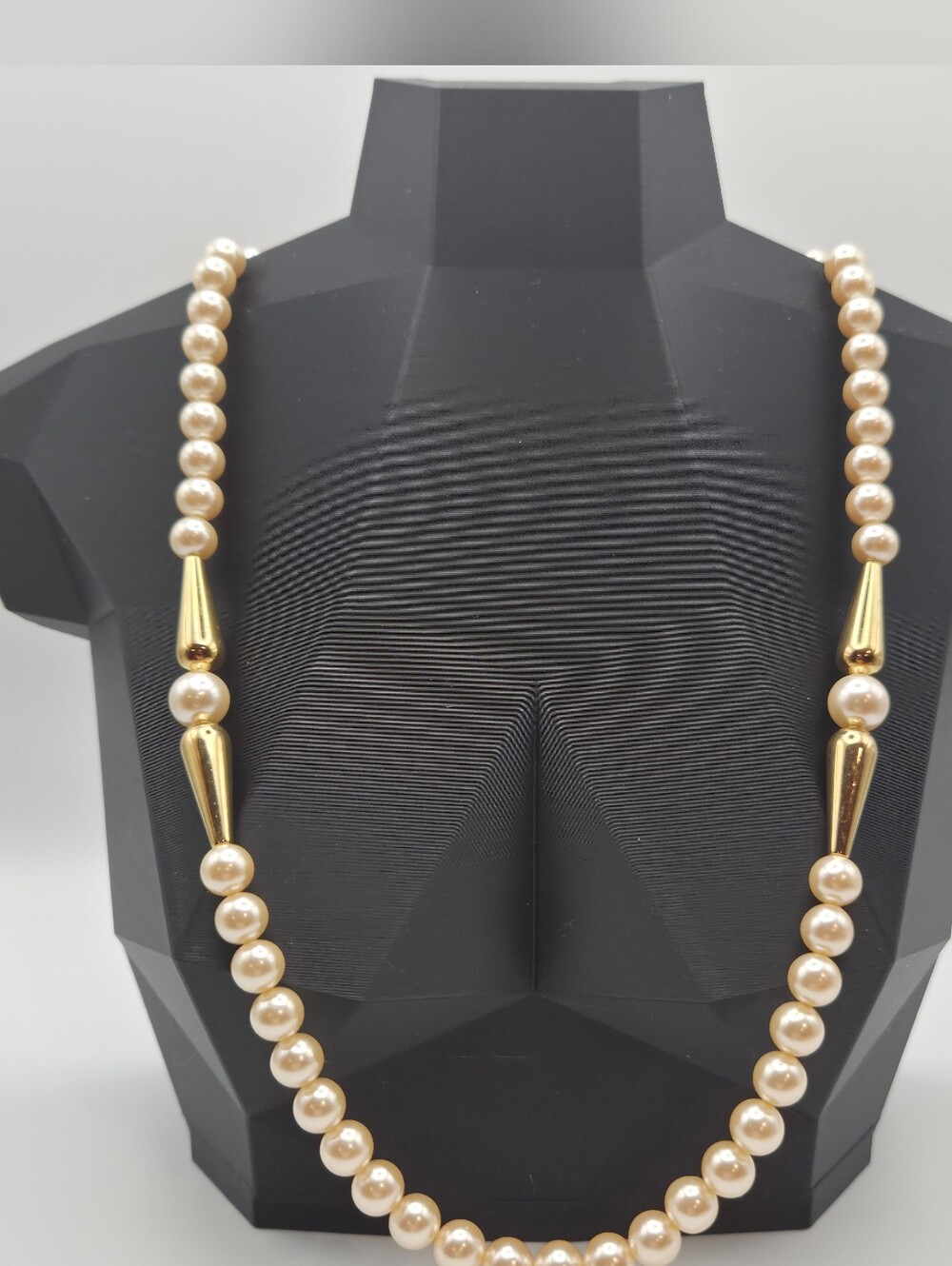 Vintage Napier Faux Pearl Necklace